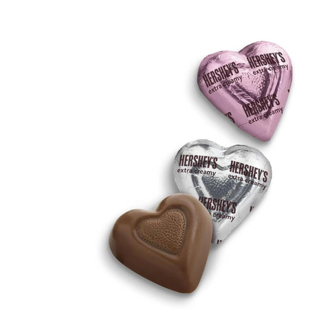 Hershey's Extra Creamy Milk Chocolate Hearts