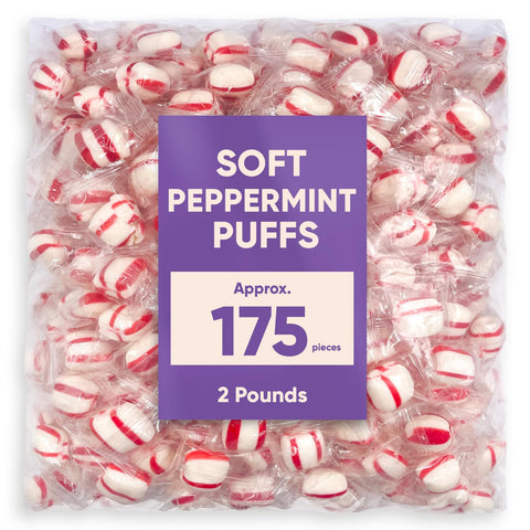 Soft Peppermint Candy Puff