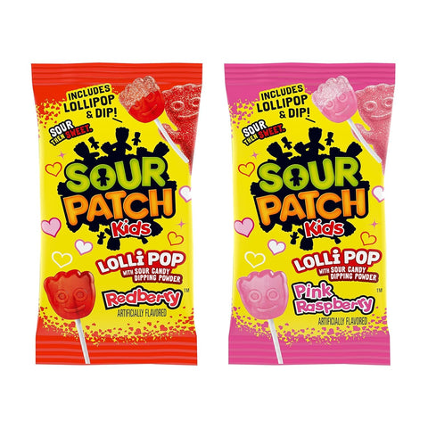 Sour Patch Kids Lollipop 3 Packs