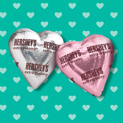 Hershey's Extra Creamy Milk Chocolate Hearts