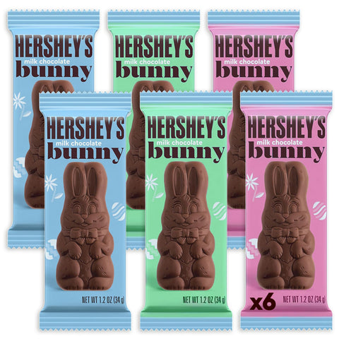 Hershey's Milk Chocolate Bunnies - 6 Pack