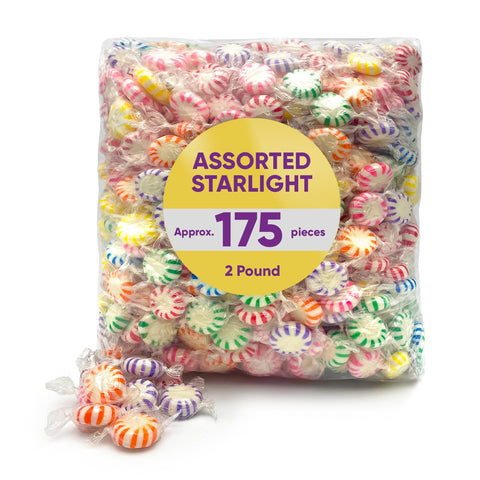 Assorted Fruit Flavored Starlight Hard Candy