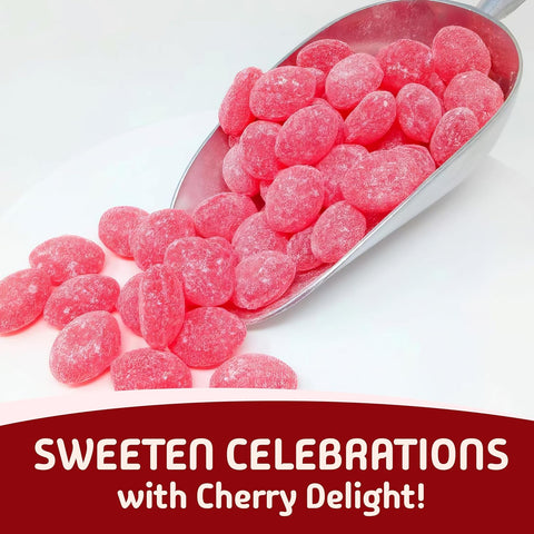 Claeys Sanded Wild Cherry Drops Hard Candy