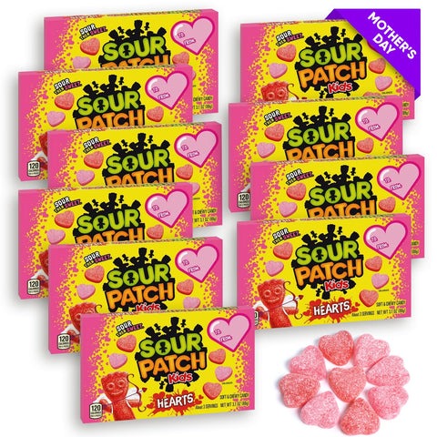 Sour Patch Hearts Soft & Chewy Mother's Day Candy Hearts