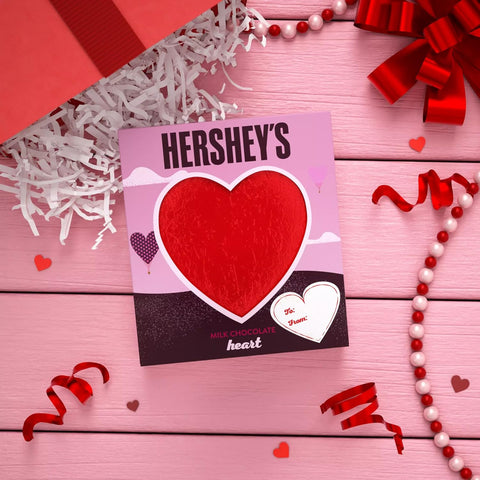 Hershey's Milk Chocolate Heart Chocolate Gift - Candy Heart 5oz 2 Boxes Gifts