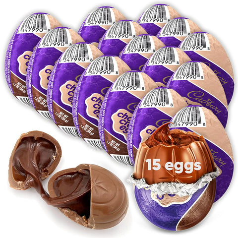 Cadbury Chocolate Creme 15 Eggs 1.2oz