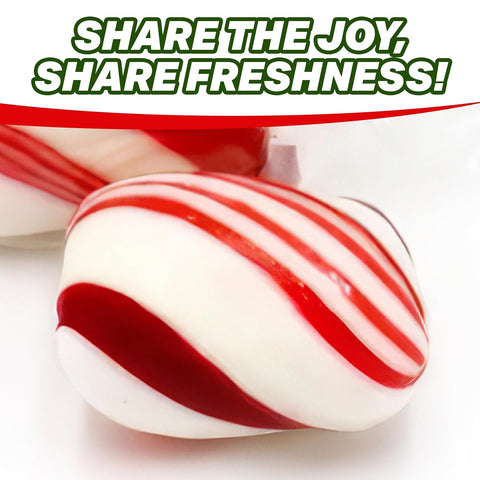 Peppermint Candy Twists Hard Candy Balls