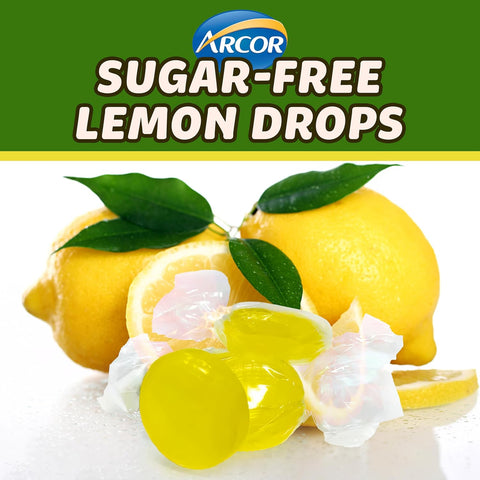 Arcor Lemon Drops Sugar Free Candy