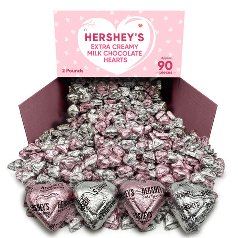 Hershey's Extra Creamy Milk Chocolate Hearts