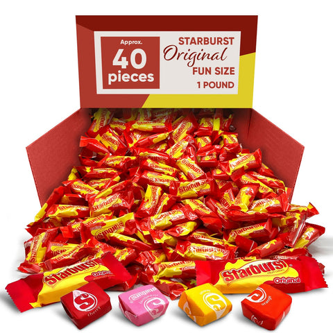 Starburst Original 2-in-1 Pack, Fun Size Chewy Candy