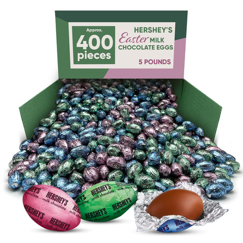 Hershey's Chocolate Easter Eggs Milk Chocolate Candy Pastel Colors