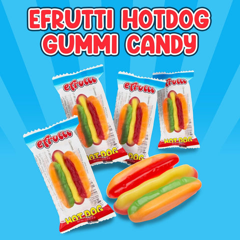 Efrutti Hot Dog Gummi Candy