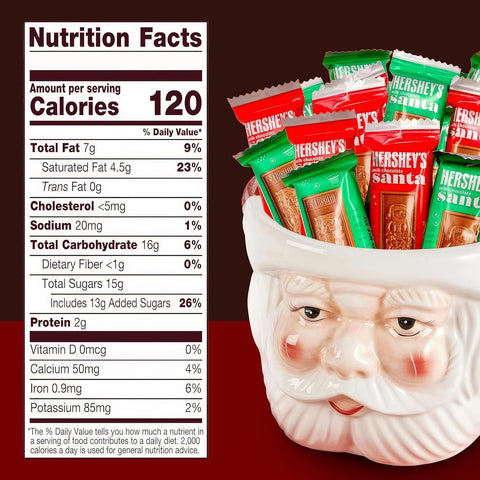 Hershey's Milk Chocolate Santa