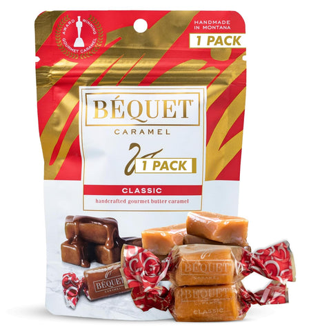 Bequet Caramel Classic Handcrafted Gourmet Butter Caramel Candy