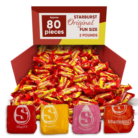 Starburst Original 2-in-1 Pack, Fun Size Chewy Candy