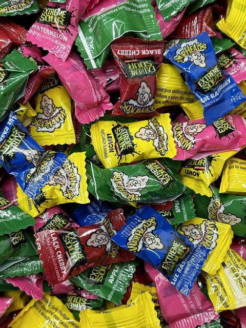 Warheads 5 Assorted Fruit Flavors Extreme Sour