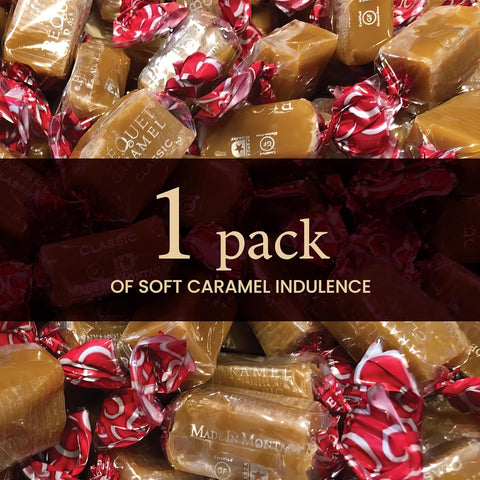 Bequet Caramel Classic Handcrafted Gourmet Butter Caramel Candy